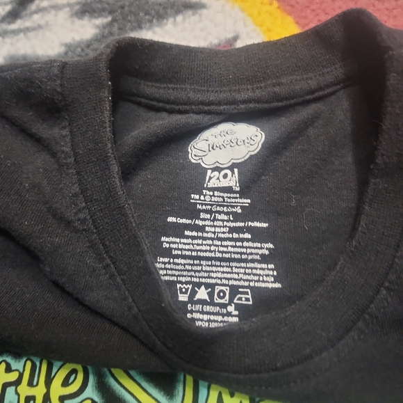 Mens Simpsons tshirt Size Large - Picture 3 of 3